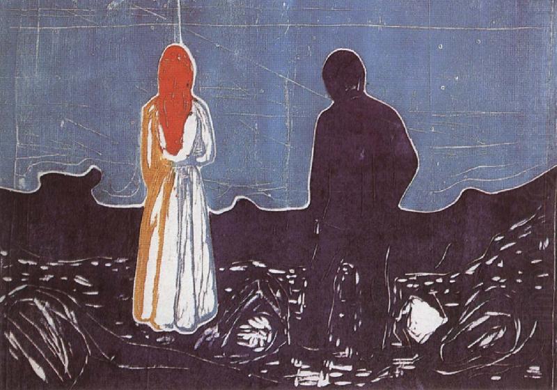 Alone, Edvard Munch